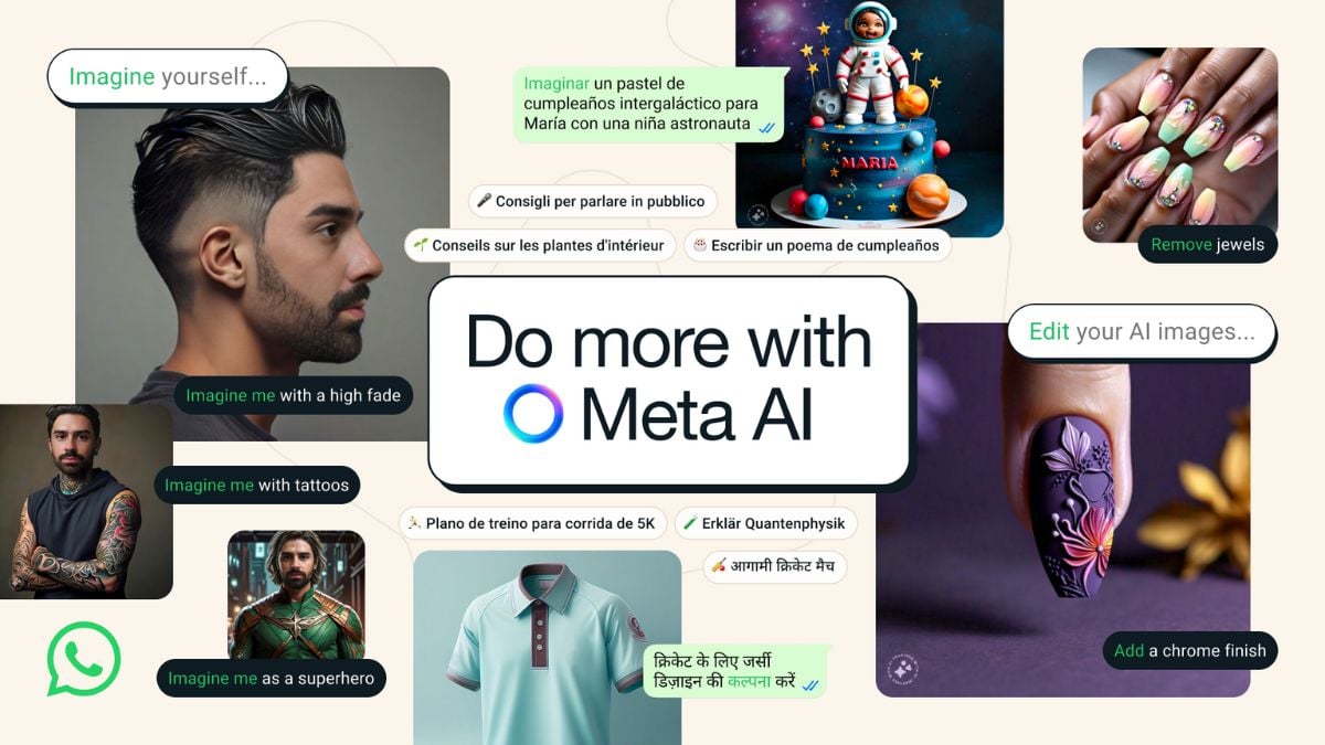 WhatsApp to Get a Major Meta AI Upgrade With Imagine Edit, Llama 3.1 405B Model and More
