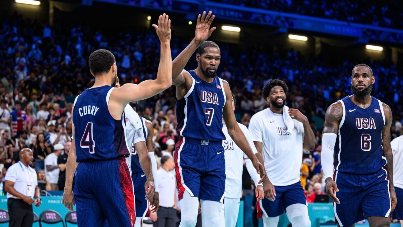 'When the game starts, it's just routine for him': The secret behind KD's Olympics breakout