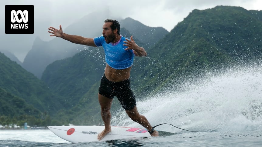Why is the Paris Olympics' surfing being held in Tahiti and what is the 'pile of skulls'?