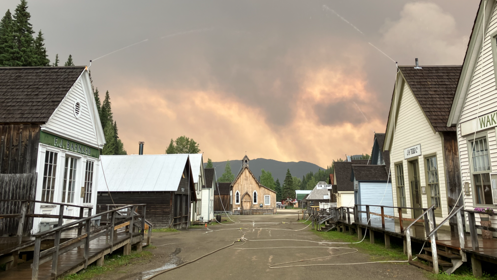 Wildfire forces evacuation of B.C.'s Barkerville gold rush heritage site