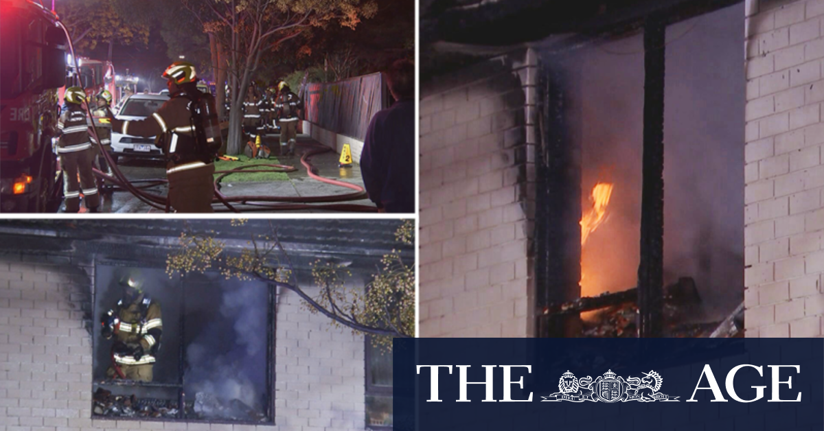 Woman found dead after Melbourne house fire