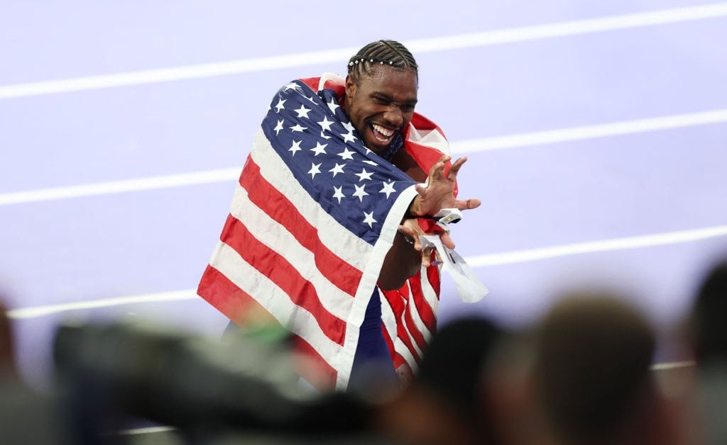 Olympic Champion Noah Lyles Shows the World His Adorkable Side