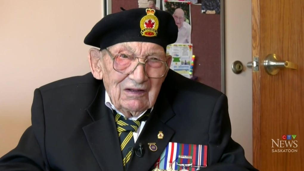 101-year-old Sask. D-Day veteran receives France's highest distinction