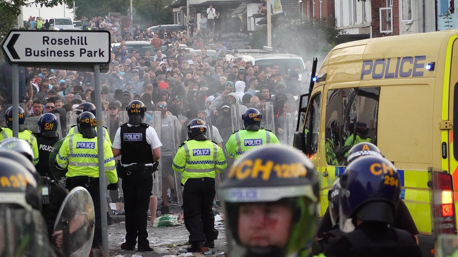 Violent protest breaks out in UK after vigil over stabbing spree: Police