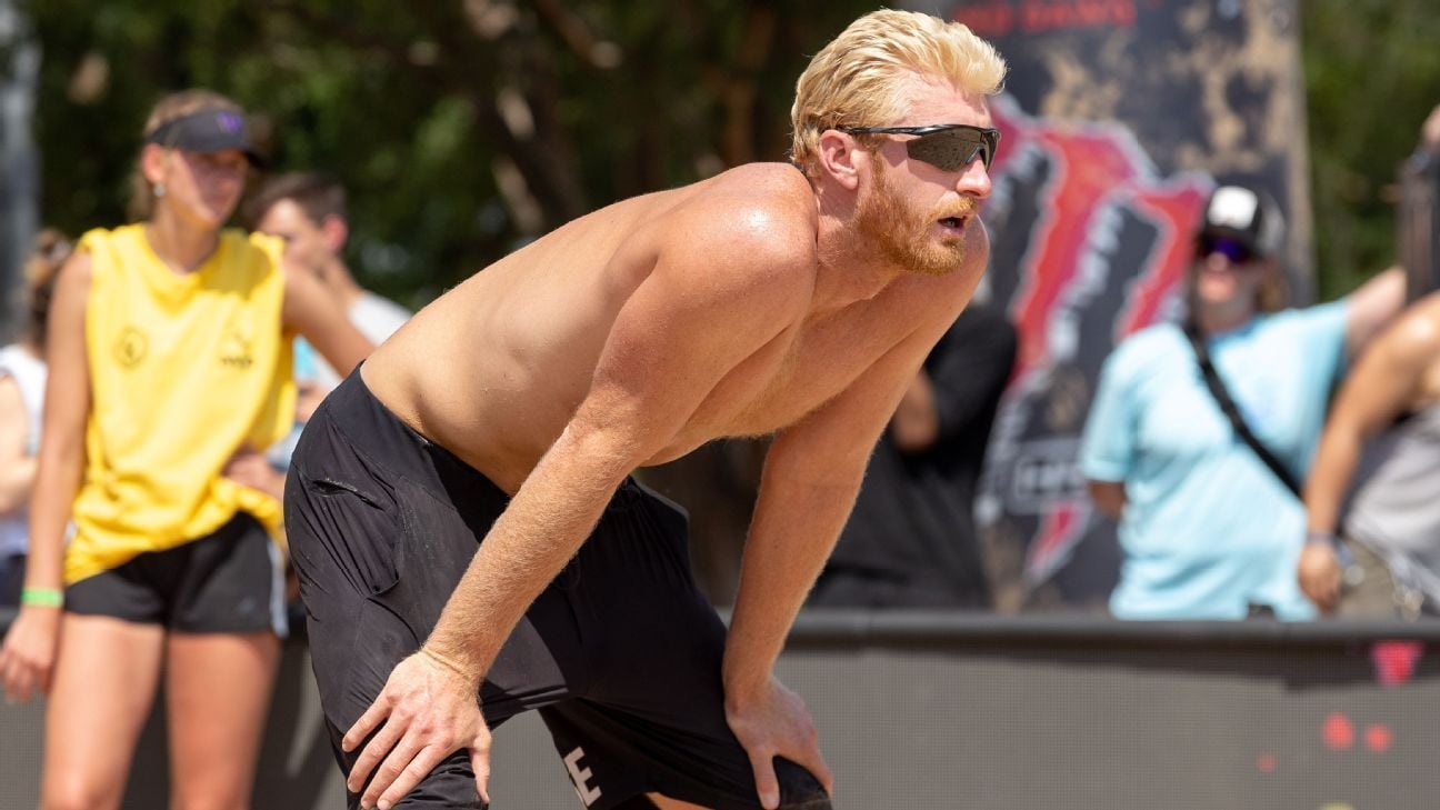 Chase Budinger's stats, from NBA to Olympic beach volleyball