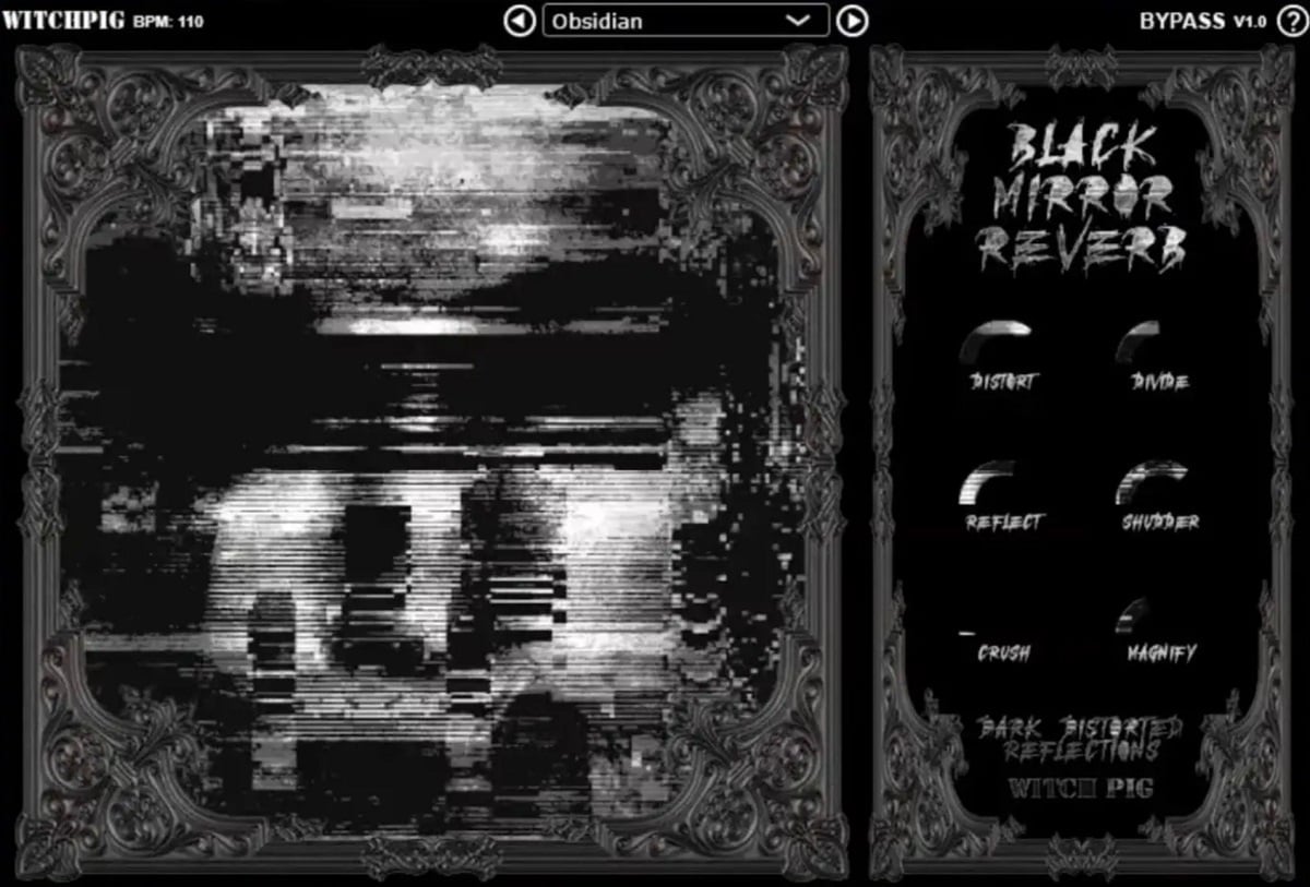 Witch Pig releases Black Mirror Reverb, a FREE distorted reverb plugin for macOS and Windows