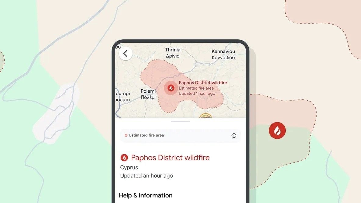 Google expands its wildfire alerts across multiple European and African countries