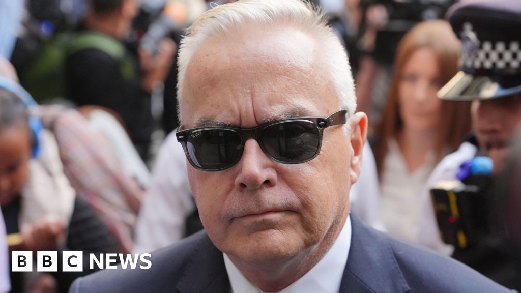 Huw Edwards arrives at court for first hearing