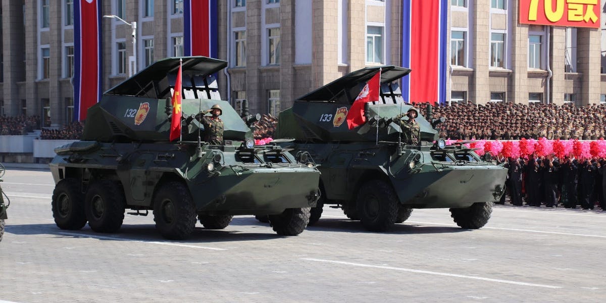 A North Korean anti-tank missile vehicle appears to be operating near Ukraine. It may be the 1st armored vehicle Pyongyang has sent Russia.