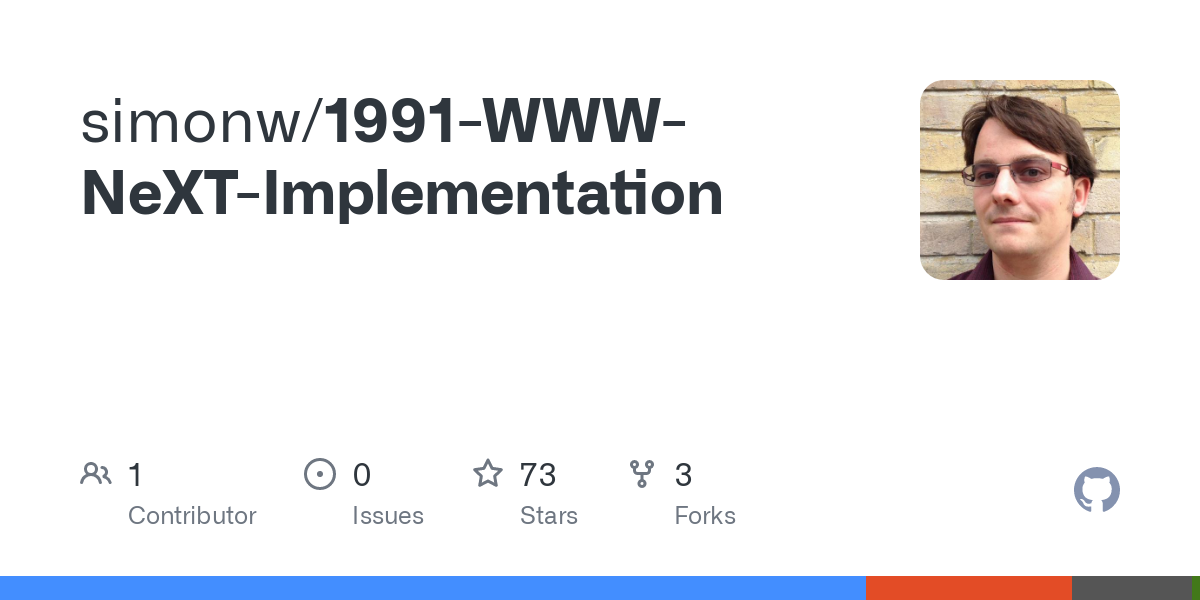 1991 WWW-NeXT Implementation