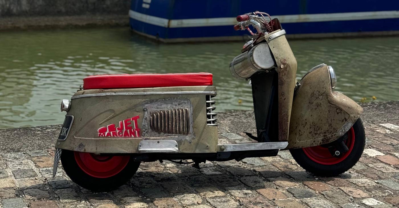 Speed Read: a vintage French scooter with a Honda engine and more