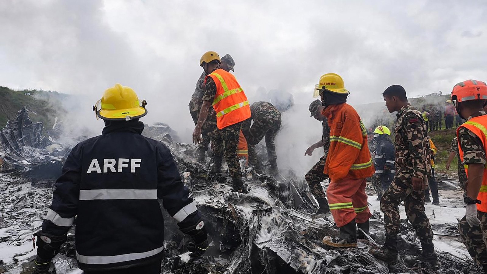 Passenger plane crashes during takeoff in Nepal, killing 18
