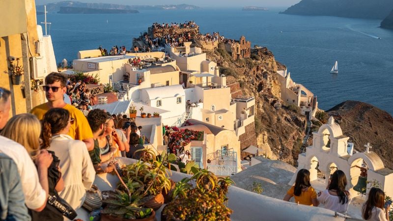 How things got ugly on Greece's 'INSTAGRAM island'...