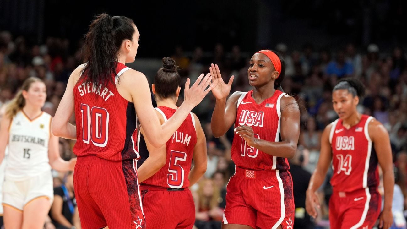 U.S. women's hoops stymies Germany in win