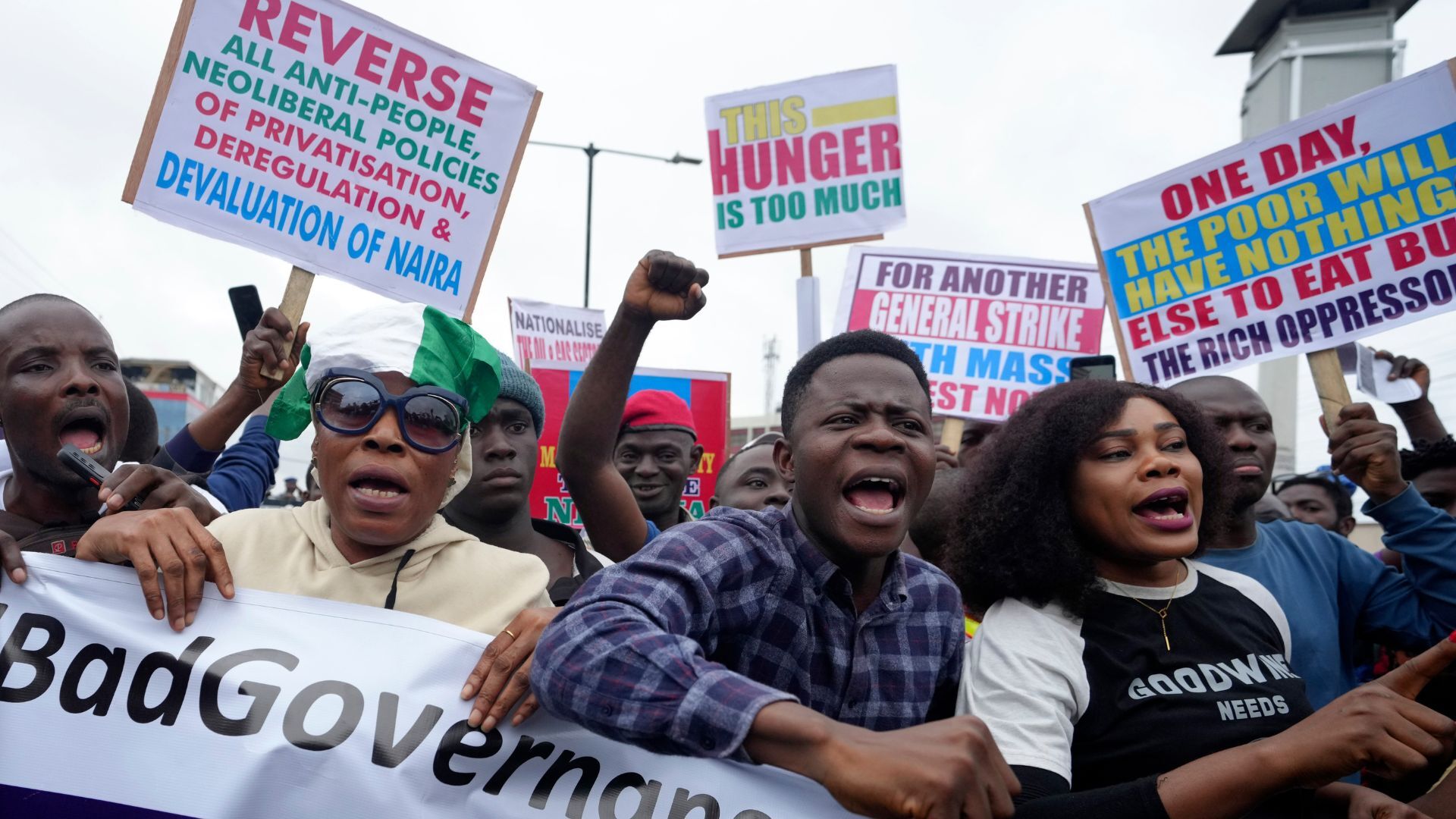 What is fuelling protests and a violent crackdown in Nigeria?