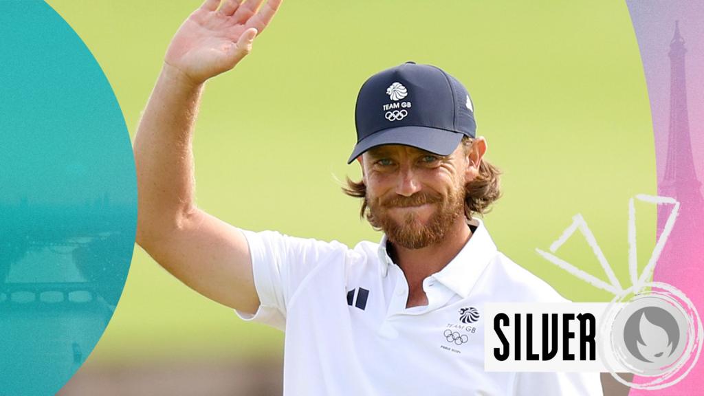 GB's Fleetwood wins golf silver as Scheffler takes gold - highlights