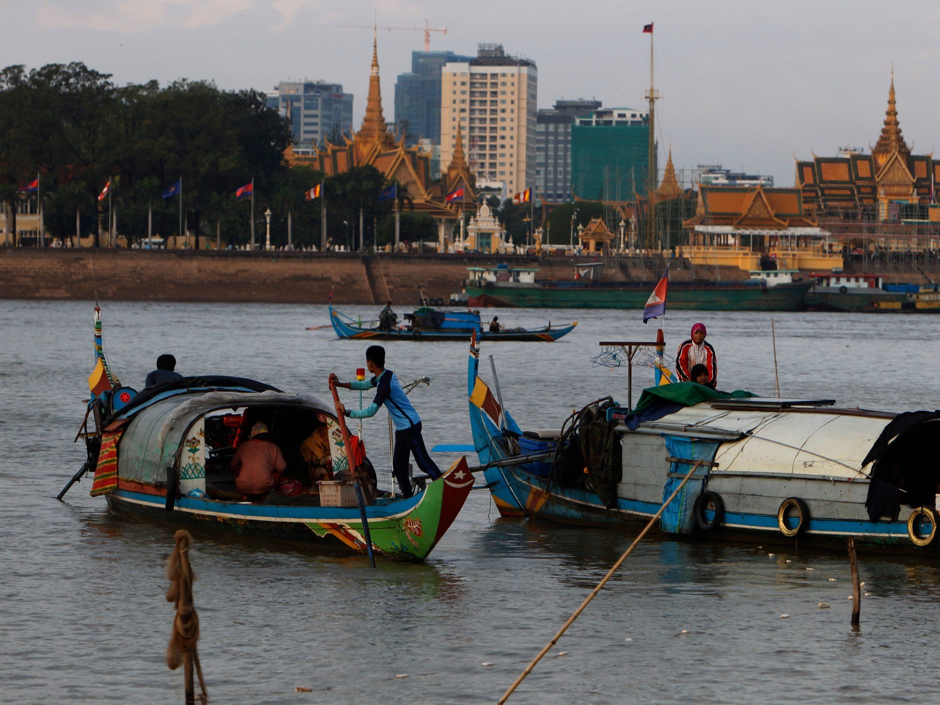 Cambodia starts work on canal linking Mekong River to sea
