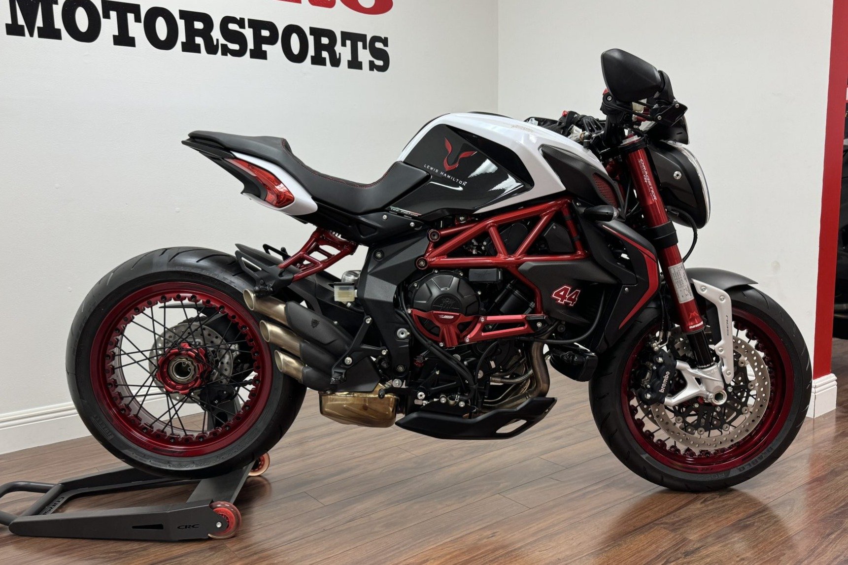 5-Mile 2016 MV Agusta Dragster RR Lewis Hamilton Edition