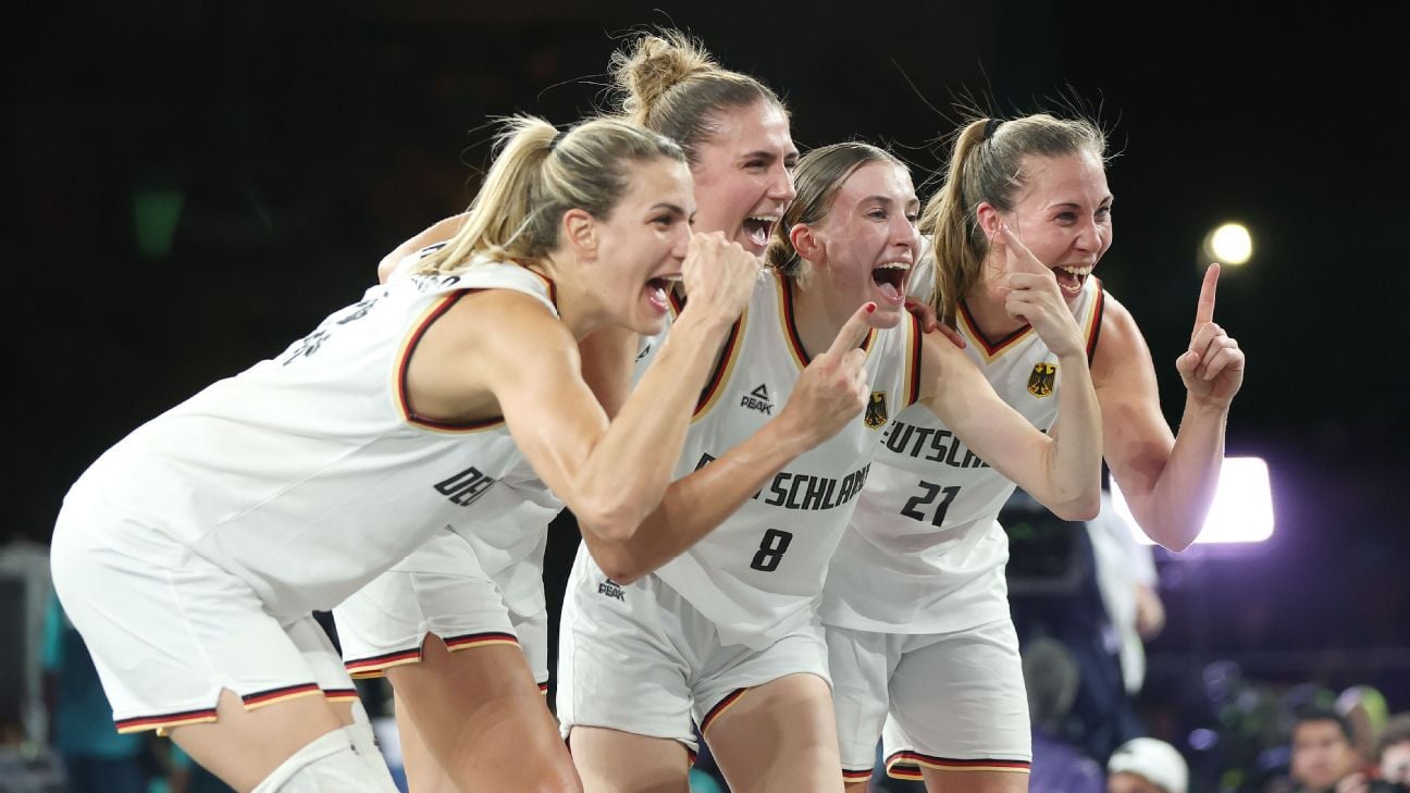 Germany grabs women's 3x3 gold; U.S. gets 3rd