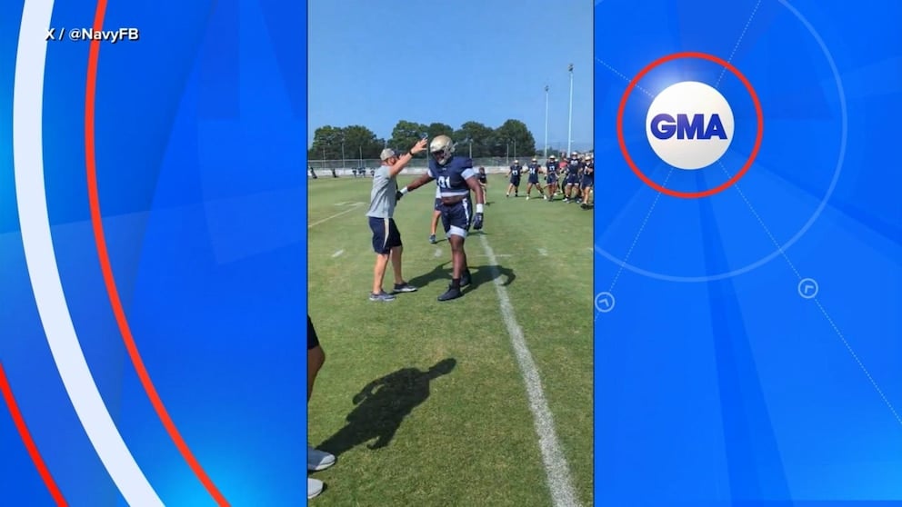 WATCH: Football player has priceless reaction after sister wins gold at 2024 Olympics