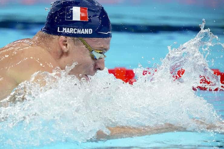 Leon Marchand has become the French star of the 2024 Olympic Games