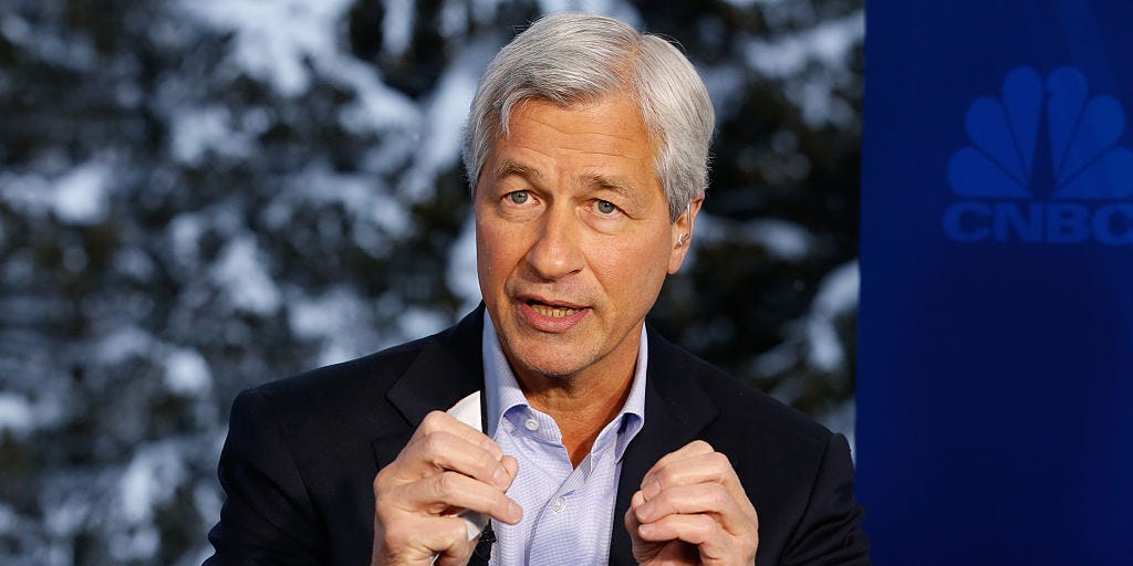 Jamie Dimon says he's skeptical inflation will hit the Fed's 2% goal