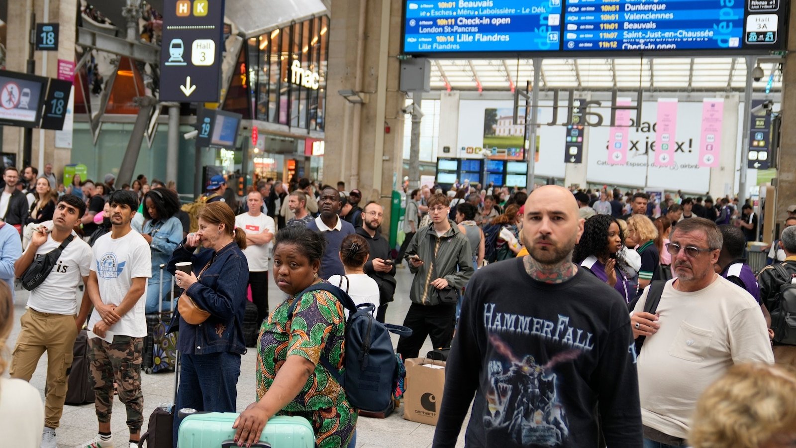 France train lines hit by arson attacks hours before Paris Olympics opening ceremony