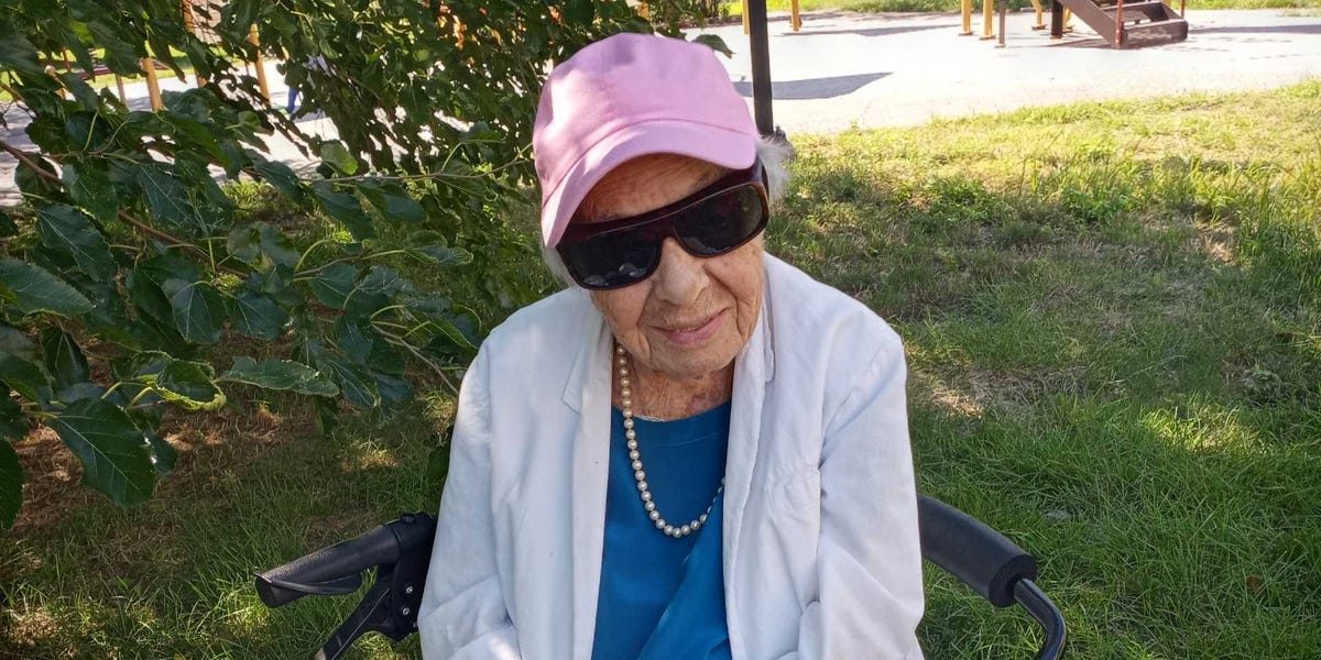 New York's second oldest person just turned 112. She says staying single and eating Italian food helped her live so long.