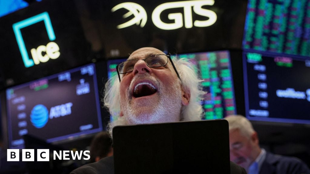 Global stocks climb higher as market jitters ease