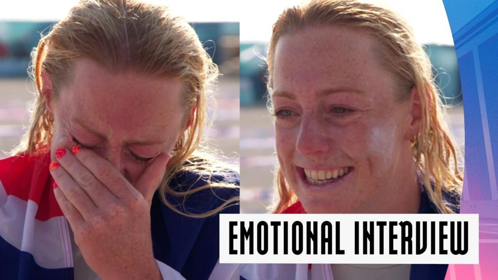 Emotional Aldridge reacts to 'incredible' kite sailing gold