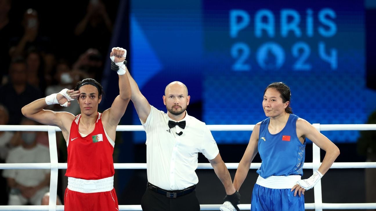 Algeria's Khelif wins women's welterweight gold