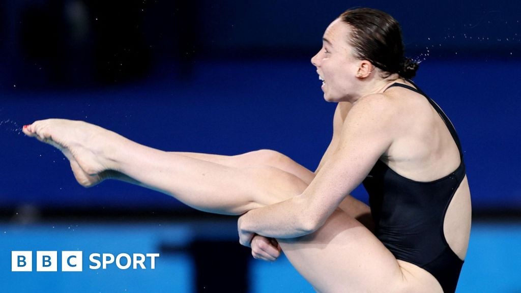 GB's Harper finishes fifth in women's 3m springboard final