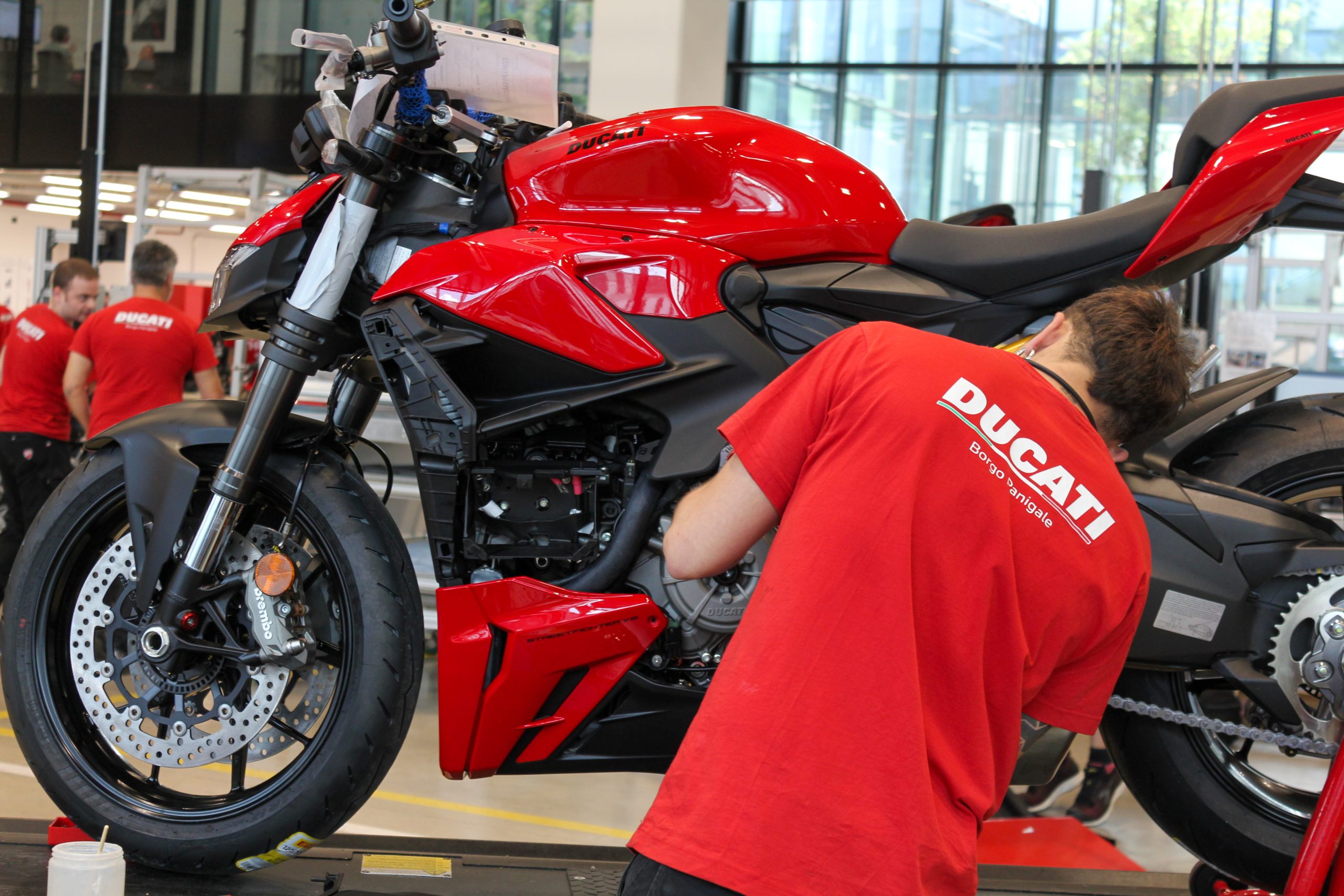 One Day at Ducati in Borgo Panigale, Italy