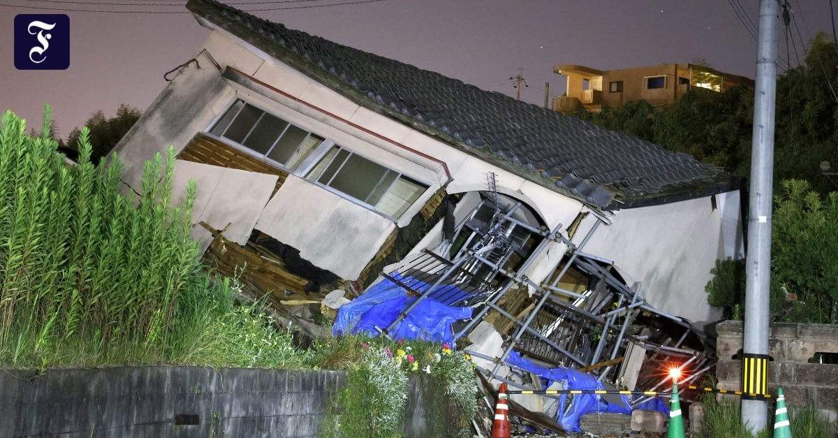 Angst vor dem Megabeben in Japan