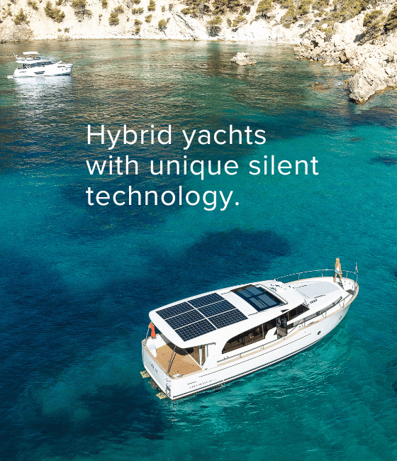 Silence is Greenline | Hybrid yachts with unique silent technology