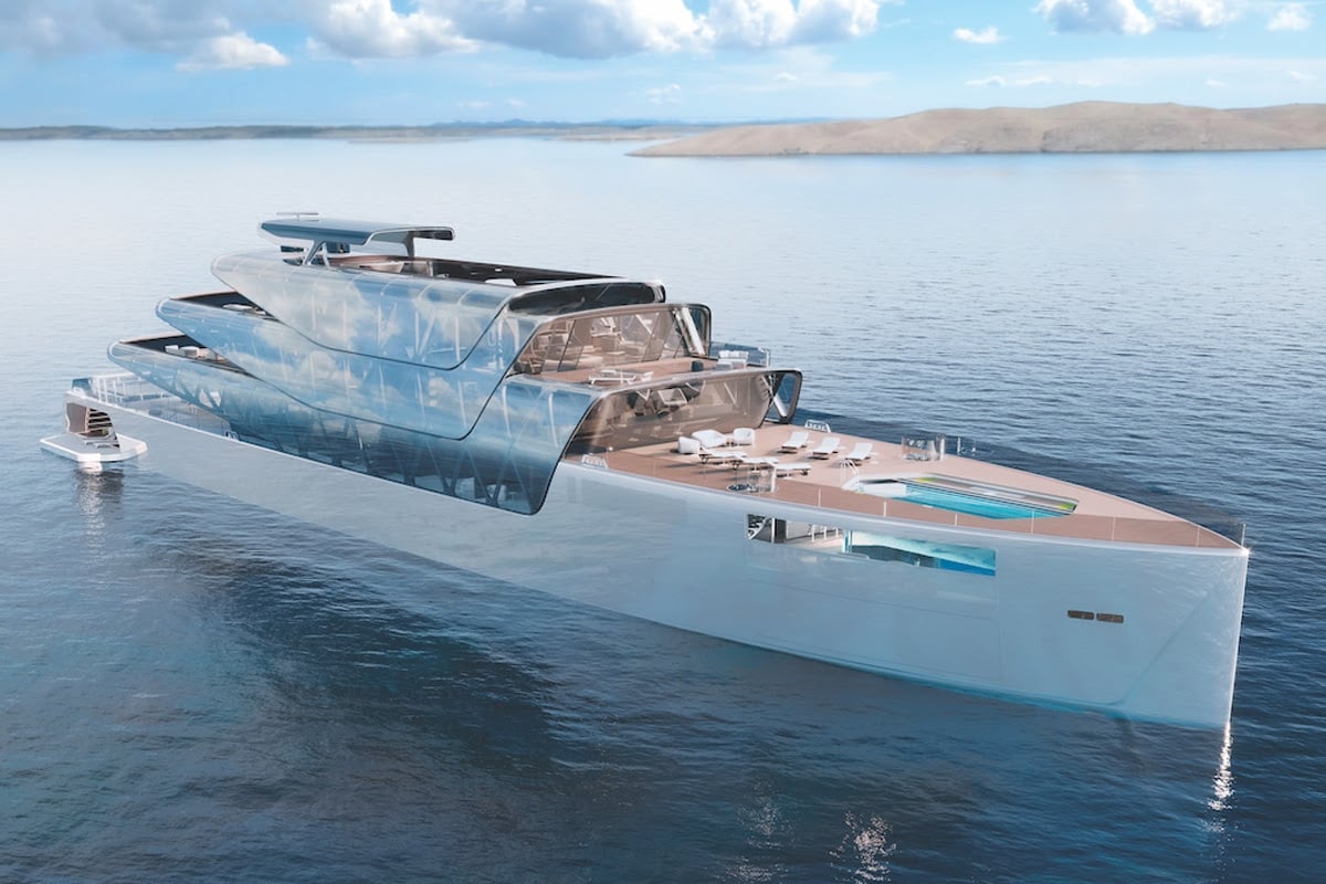 Project Pegasus A 3-D Printed Superyacht?