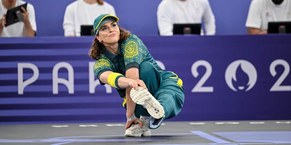 A 36-year-old academic went viral for her controversial Olympic breakdancing routine. She defended her 'original' moves.