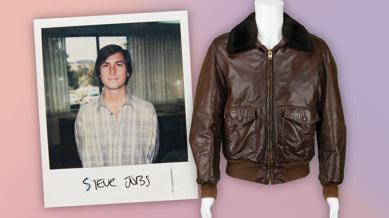 Steve Jobs' bomber jacket features in memorabilia auction