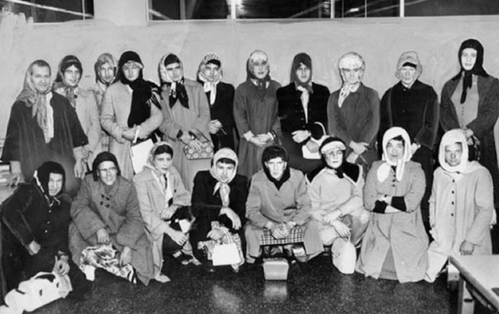 Los Angeles Policemen in Drag, 1960