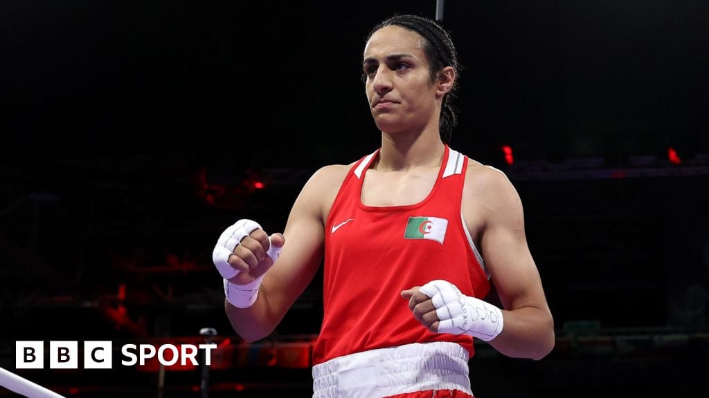 Boxer Khelif progresses after opponent abandons