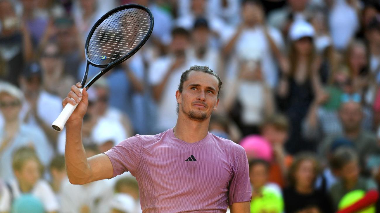 Tennis: Alexander Zverev wieder im Finale in Hamburg