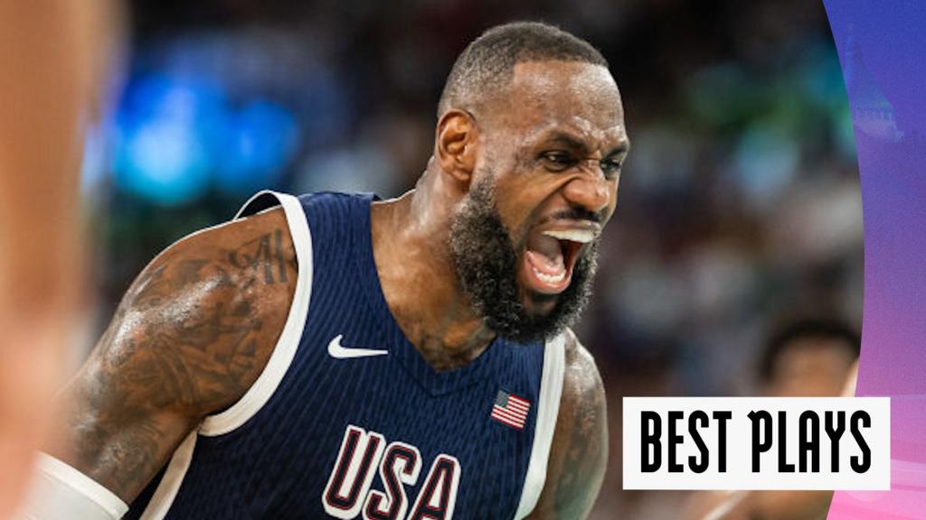 Best plays: LeBron stars in men's quarter-final against Brazil