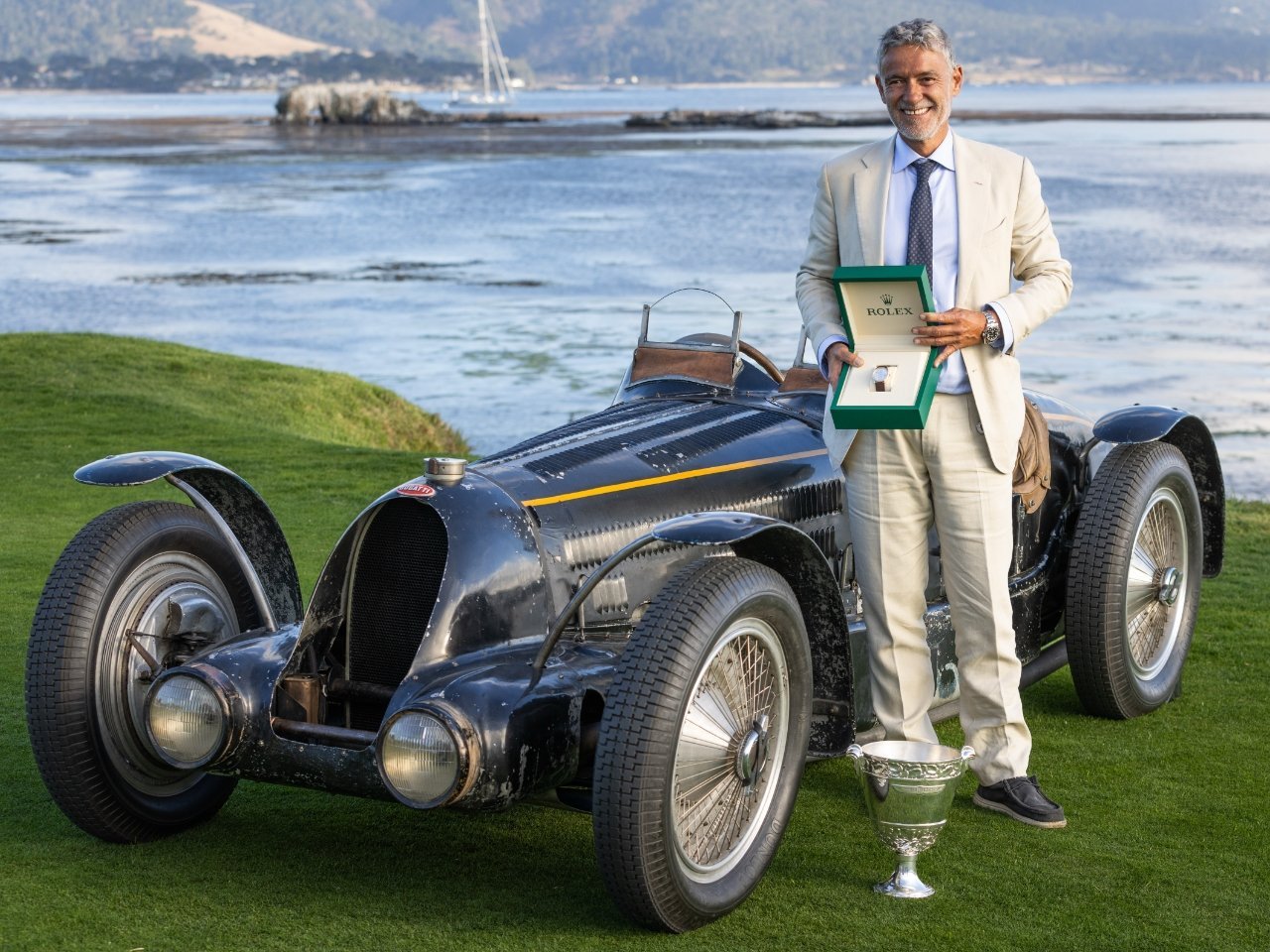 Timeless Triumph: 1934 Bugatti Type 59 Sports Wins Best in Show 2024, Crowned with Rolex 1908