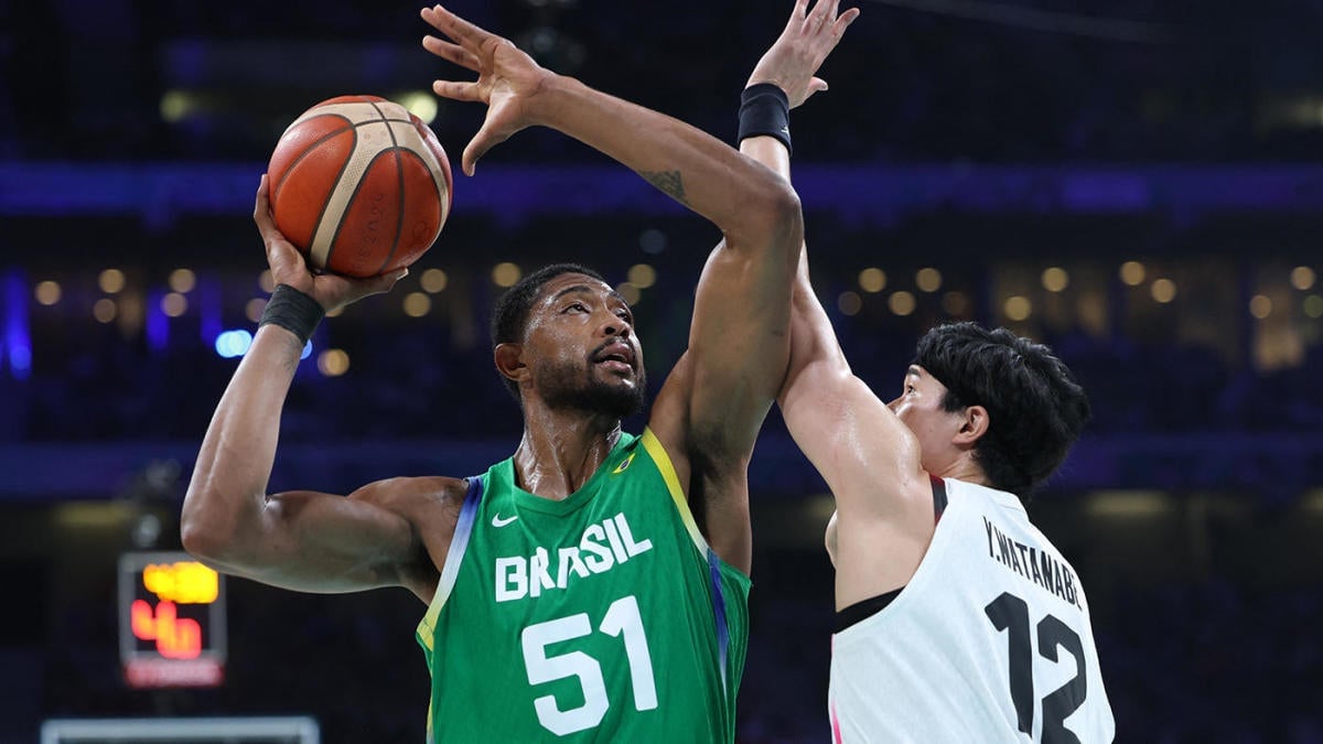  2024 Paris Olympics men's basketball scores: Bruno Caboclo leads Brazil to quarterfinals, Greece stays alive 