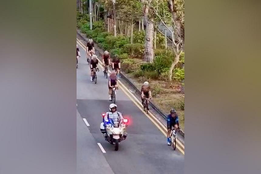 32 errant cyclists fined for flouting group size rules on the road