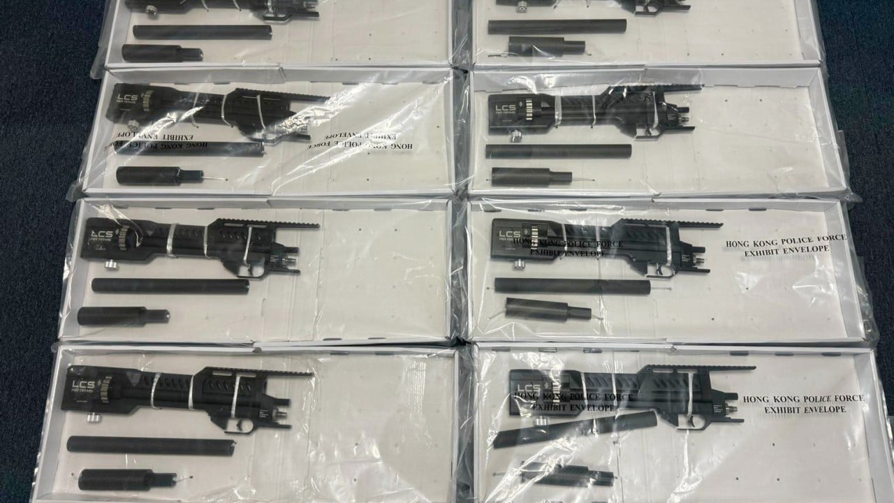 4 Hongkongers arrested over producing parts for high-powered airguns to ship overseas