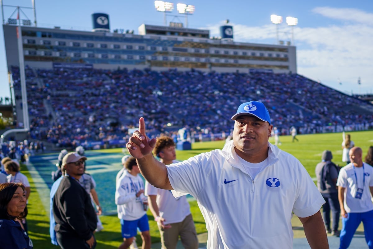 Gordon Monson: Kalani Sitake says bright lights are shining through for BYU football