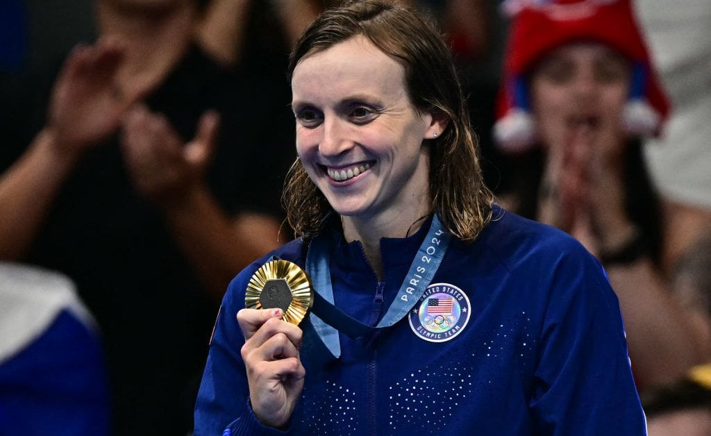 Katie Ledecky Wins a Historic 14th Olympic Medal