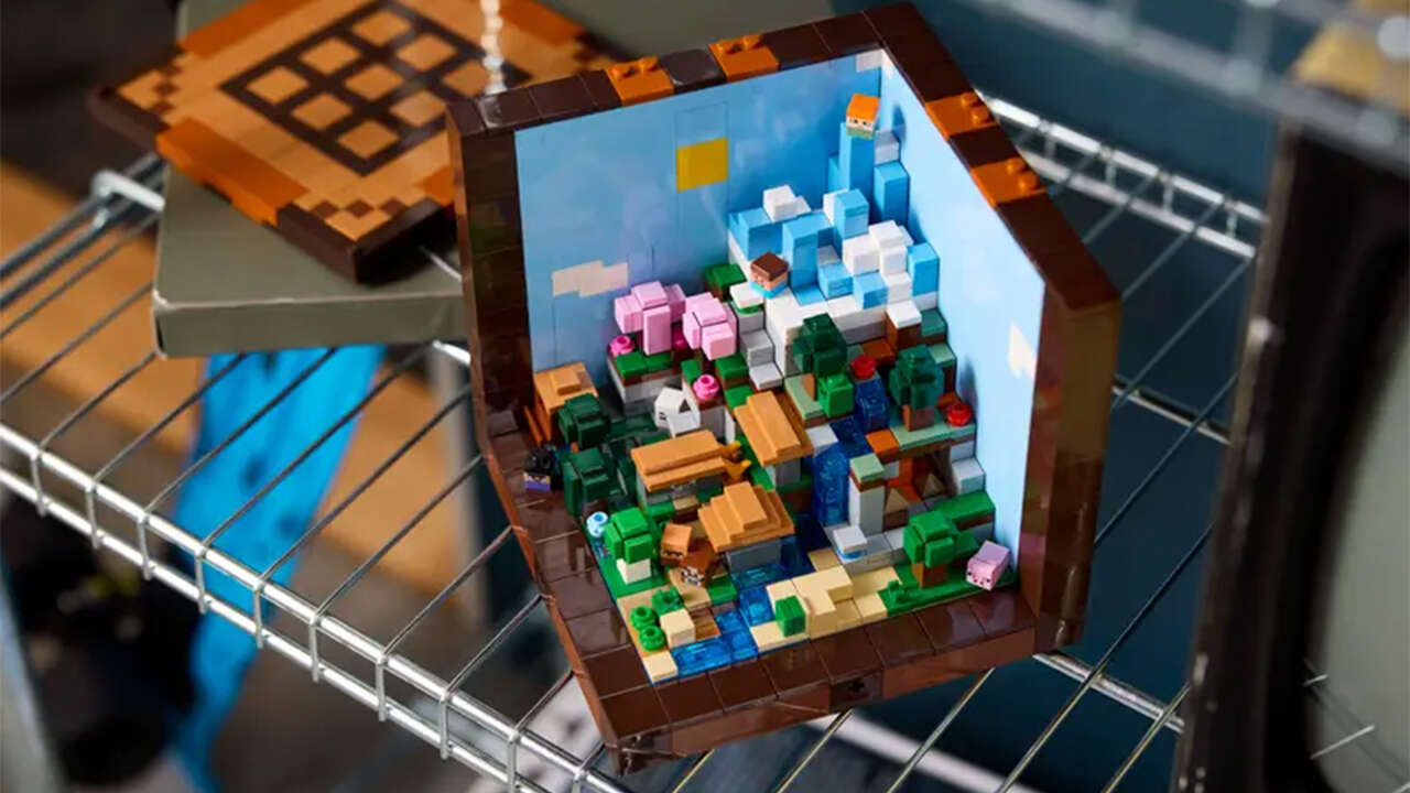 7 New Lego Minecraft Sets Are Available Now, Including The Iconic Crafting Table