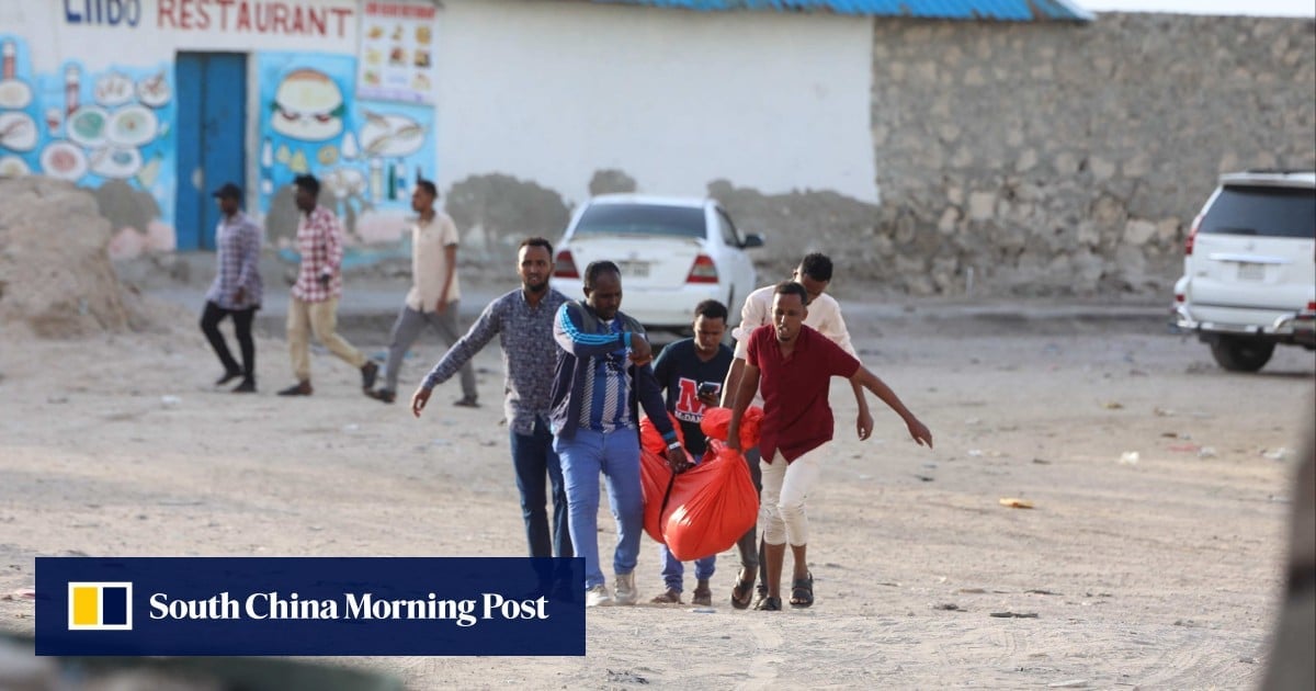 Al-Shabaab suicide bomber and gunmen kill 32 in Somalia beach attack